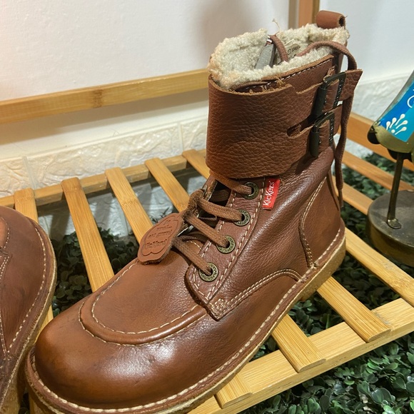 Kickers Brown Boots. Size- 38 - Picture 7 of 13